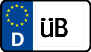Kennzeichen UeB/