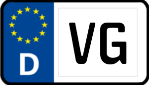 Kennzeichen VG/