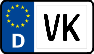 Kennzeichen VK/