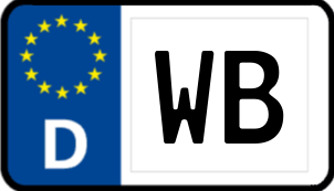 Kennzeichen WB/