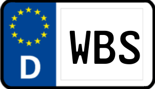 Kennzeichen WBS/