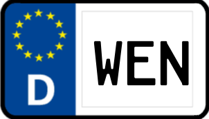Kennzeichen WEN/