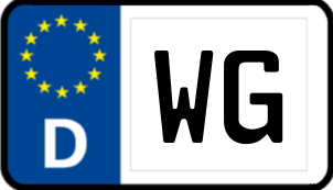 Kennzeichen WG/