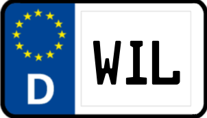 Kennzeichen WIL/