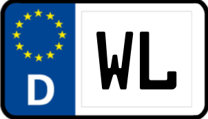 Kennzeichen WL/