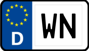 Kennzeichen WN/