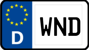 Kennzeichen WND/