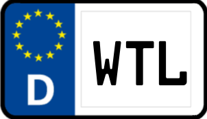 Kennzeichen WTL/