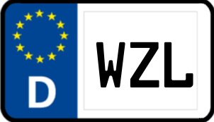Kennzeichen WZL/