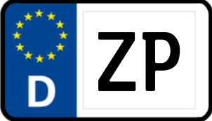 Kennzeichen ZP/