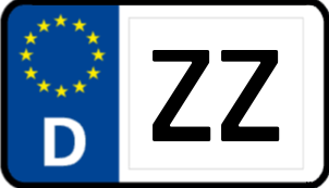 Kennzeichen ZZ/