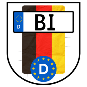 BI Kennzeichen Kennzeichen BI