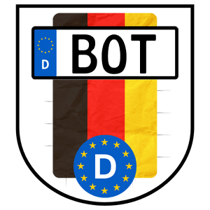 Kennzeichen Bottrop Kennzeichen BOT für BOTtrop