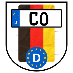 Kennzeichen Coburg Kennzeichen CO für COburg