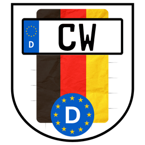 Kennzeichen Calw Kennzeichen CW für CalW