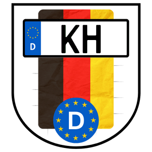 Grünes Kennzeichen KreuznacH Kennzeichen KH für KreuznacH - Verfügbarkeit abfragen und kennzeichen reservieren