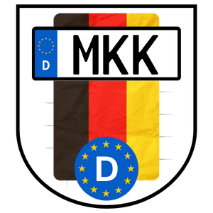 Grünes Kennzeichen Main-Kinzig-Kreis Kennzeichen MKK für Main-Kinzig-Kreis - Verfügbarkeit abfragen und kennzeichen reservieren