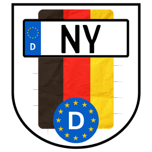 NY Kennzeichen Kennzeichen NY