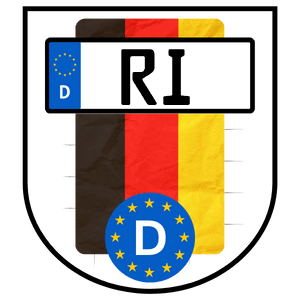 RI Kennzeichen Kennzeichen RI