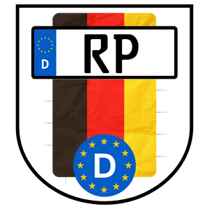 RP Kennzeichen Kennzeichen RP