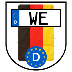 WE Kennzeichen Kennzeichen WE