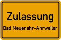 Zulassungsstelle Bad Neuenahr-Ahrweiler Zulassungsstelle Bad Neuenahr-Ahrweiler Kennzeichen reservieren