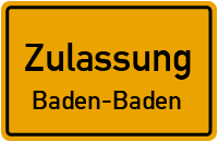 Zulassungsstelle Baden-Baden Zulassungsstelle Baden-Baden Kennzeichen reservieren