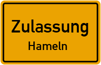 Zulassungsstelle Hameln-Pyrmont Zulassungsstelle Hameln Kennzeichen reservieren