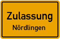 Zulassungsstelle Nördlingen Zulassungsstelle Nördlingen Kennzeichen reservieren