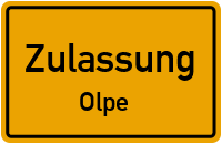 Zulassungsstelle Olpe Zulassungsstelle Olpe Kennzeichen reservieren