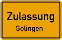 Zulassungsstelle Solingen Zulassungsstelle Solingen Kennzeichen reservieren